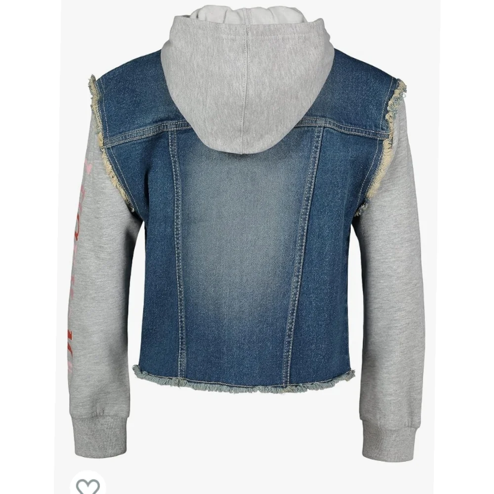 Lucky Brand Girls' Fleece Zip-up Hoodie Sweatshirt. Size 12/14